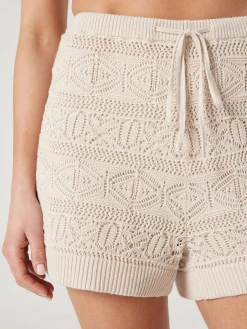 Discount Jeanswest Amber Crochet Short Sand