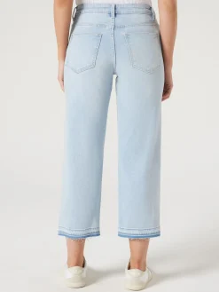 Cheap Jeanswest Annie Mid Waisted Straight Capri SummerIndigo
