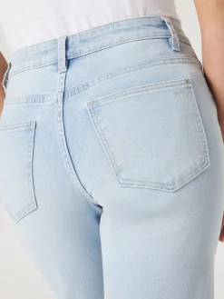 Cheap Jeanswest Annie Mid Waisted Straight Capri SummerIndigo