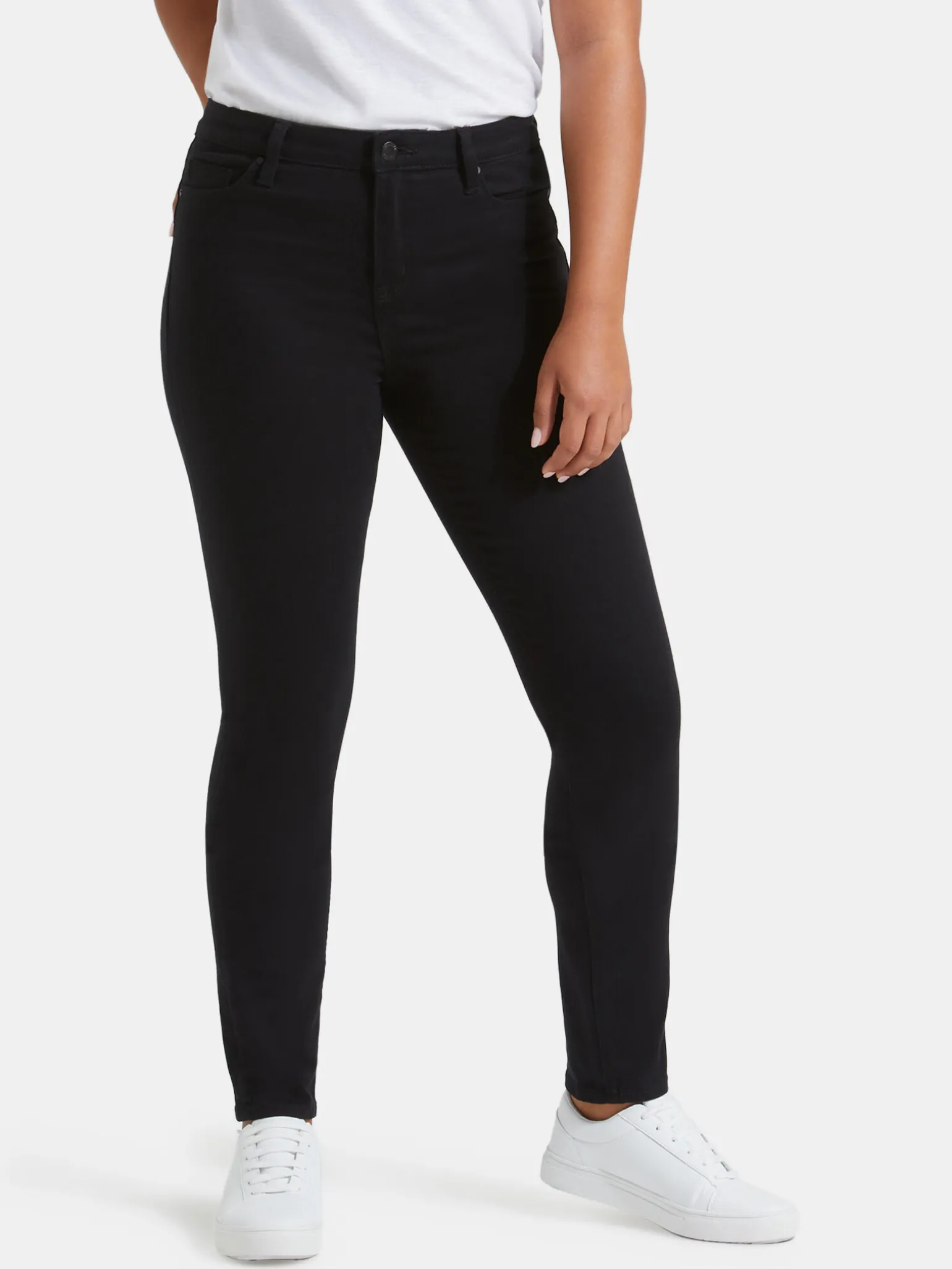 Hot Jeanswest Butt Lifter Skinny Jeans Black