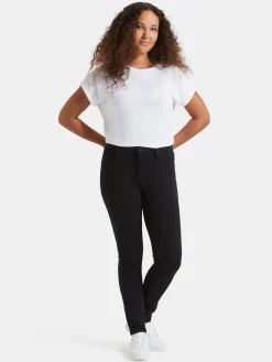 Hot Jeanswest Butt Lifter Skinny Jeans Black