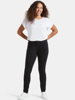 Hot Jeanswest Butt Lifter Skinny Jeans Black