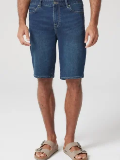 Fashion Jeanswest Caleb Knit Denim Short blueblack