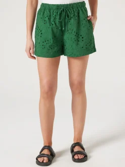 Discount Jeanswest Cara Cutwork Short Green