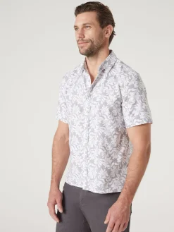 Shop Jeanswest Charlie Print Shirt Grey