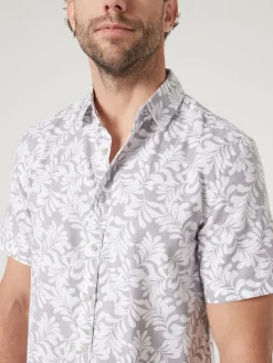 Shop Jeanswest Charlie Print Shirt Grey