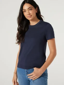 Best Jeanswest Classic Crew Neck Tee Black