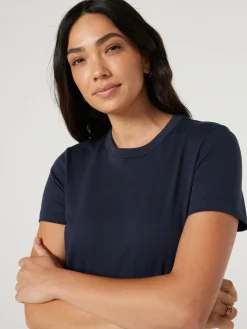 Best Jeanswest Classic Crew Neck Tee Black