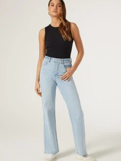 Fashion Jeanswest Classic Rib Tank Black