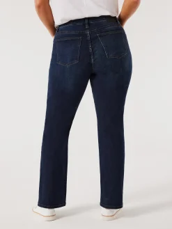 Sale Jeanswest Curve Bootcut Jeans DarkIndigo