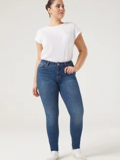Store Jeanswest Curve Skinny Jeans DarkIndigo