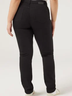 Outlet Jeanswest Curve Slim Straight Jeans Black
