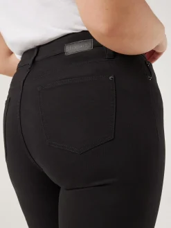 Outlet Jeanswest Curve Slim Straight Jeans Black