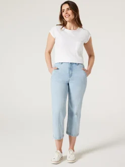 Cheap Jeanswest Essential Slub Pocket Tee Black