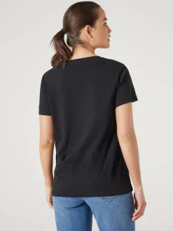 Discount Jeanswest Essential Slub Pocket Tee Black