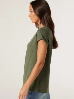 Best Jeanswest Essential Slub Pocket Tee Black