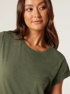 Best Jeanswest Essential Slub Pocket Tee Black