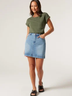 Best Jeanswest Essential Slub Pocket Tee Black