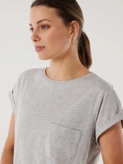 Cheap Jeanswest Essential Slub Pocket Tee Black