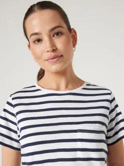 New Jeanswest Essential Slub Pocket Tee Black