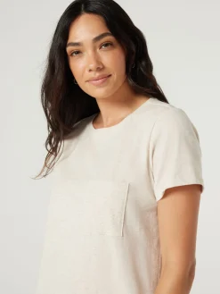 Best Sale Jeanswest Essential Slub Pocket Tee Black