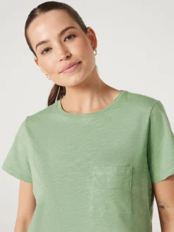 Best Jeanswest Essential Slub Pocket Tee Black