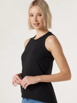 Hot Jeanswest Essential Tank Black