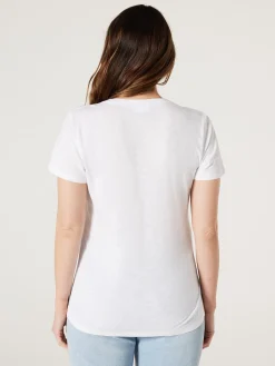 Outlet Jeanswest Essential V-Neck Tee Black