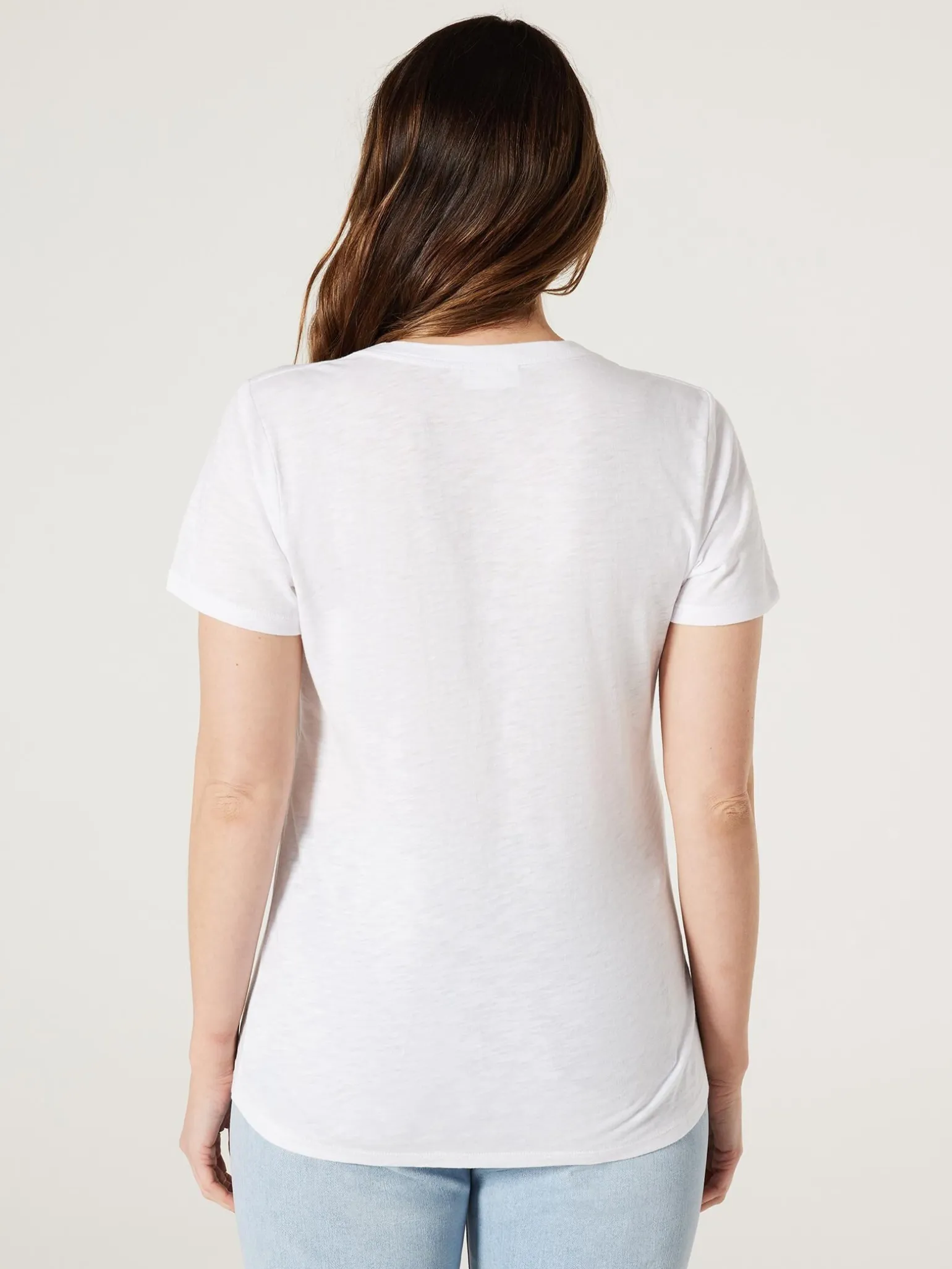 Outlet Jeanswest Essential V-Neck Tee Black