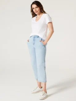 Outlet Jeanswest Essential V-Neck Tee Black