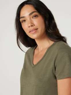 Cheap Jeanswest Essential V-Neck Tee Black