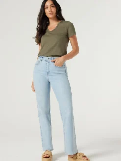 Cheap Jeanswest Essential V-Neck Tee Black