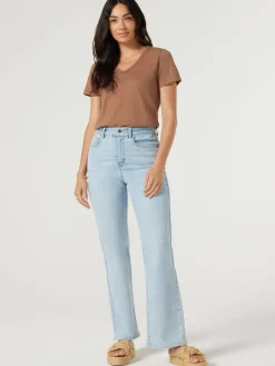 Discount Jeanswest Essential V-Neck Tee Black