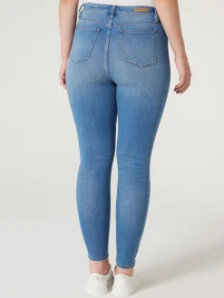 Fashion Jeanswest Freeform Curve Skinny Jeans LightIndigo