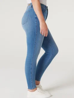 Fashion Jeanswest Freeform Curve Skinny Jeans LightIndigo