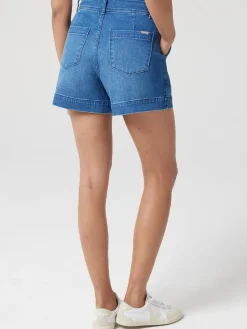 Fashion Jeanswest Georgia Tummy Trimmer Denim Short Blue