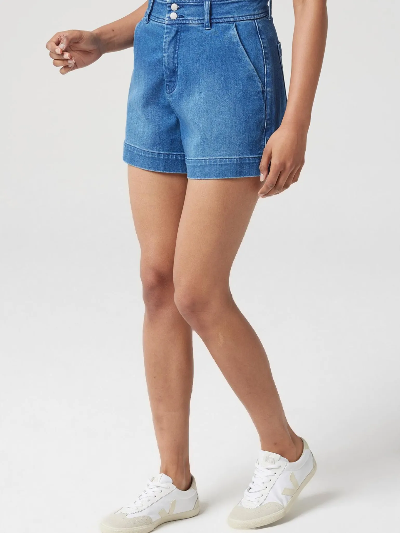 Fashion Jeanswest Georgia Tummy Trimmer Denim Short Blue