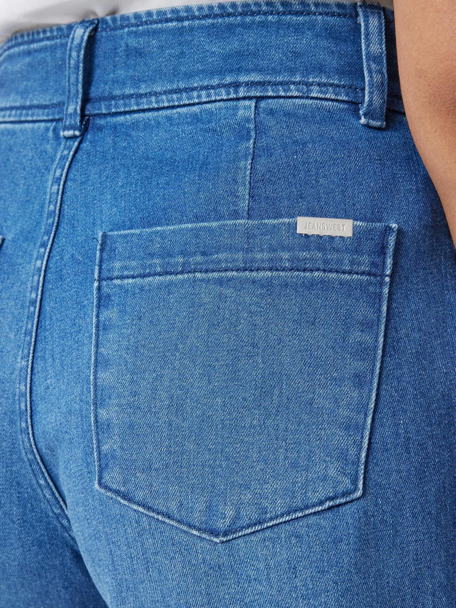 Fashion Jeanswest Georgia Tummy Trimmer Denim Short Blue