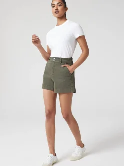 Best Jeanswest Georgia Tummy Trimmer Denim Short Green