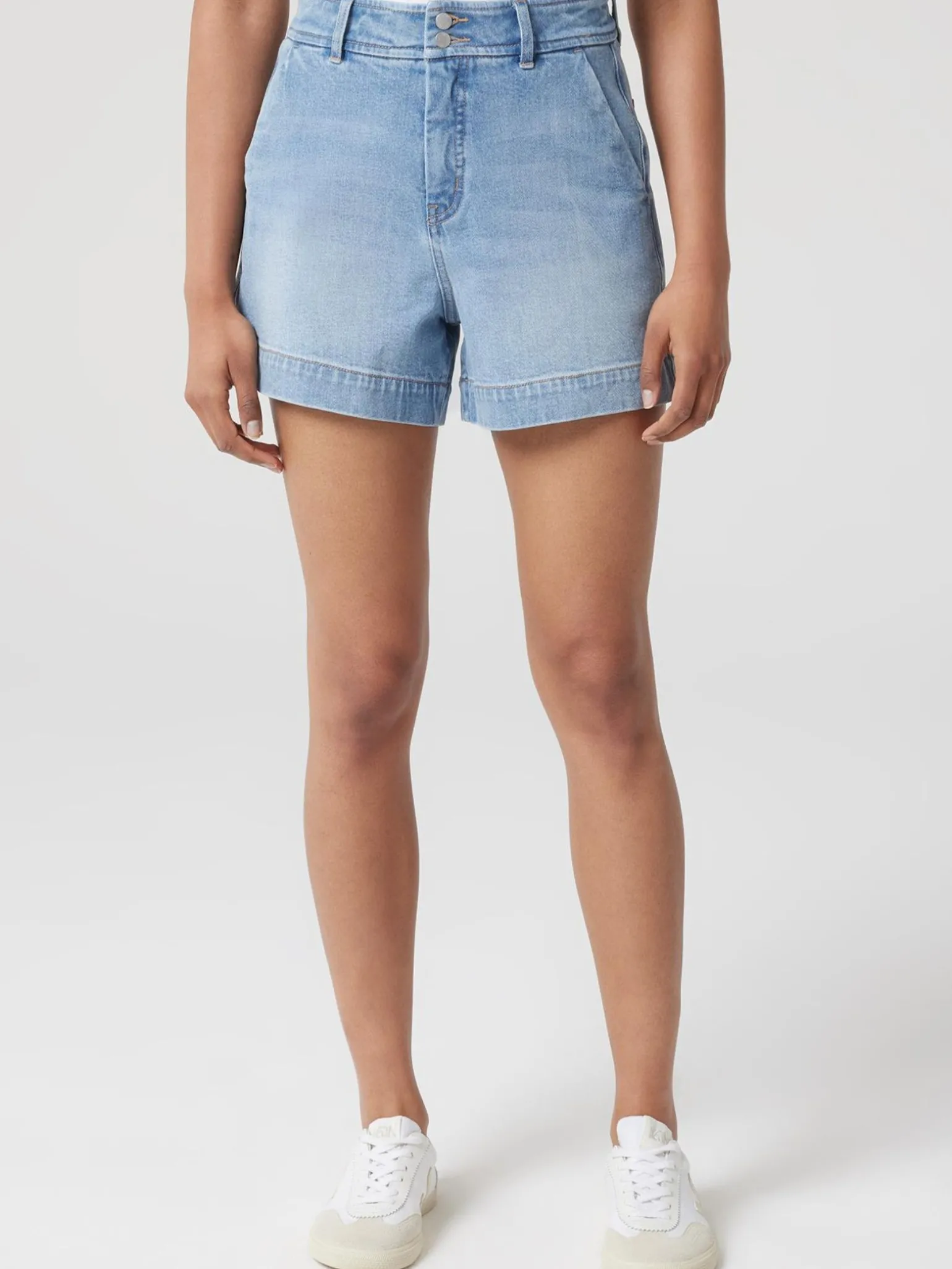 New Jeanswest Georgia Tummy Trimmer Denim Short Blue