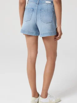 New Jeanswest Georgia Tummy Trimmer Denim Short Blue