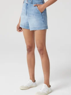New Jeanswest Georgia Tummy Trimmer Denim Short Blue