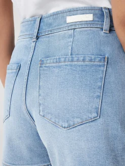 New Jeanswest Georgia Tummy Trimmer Denim Short Blue