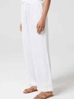 Hot Jeanswest J-Luxe Classic Linen Pant Brown