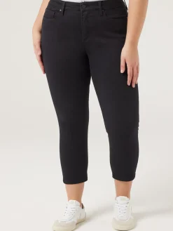 Best Jeanswest Kara Curve Skinny Capri Black