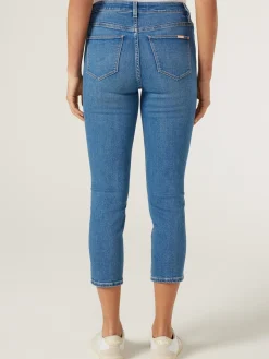 Cheap Jeanswest Kara Mid Waisted Skinny Capri BrightVintage