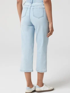 Hot Jeanswest Kelsey Relaxed Capri FadedBlue