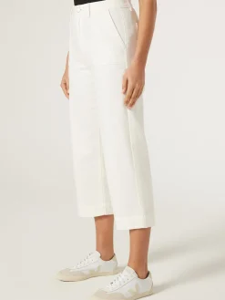 New Jeanswest Kelsey Utility Relaxed Capri OffWhite