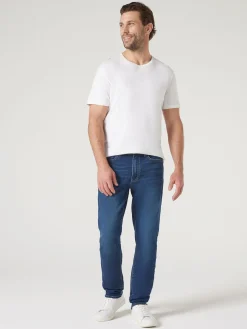 Sale Jeanswest Knit Slim Tapered Jeans DarkIndigo