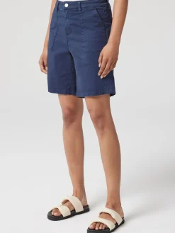 Shop Jeanswest Libby Bermuda Denim Walk Short Blue